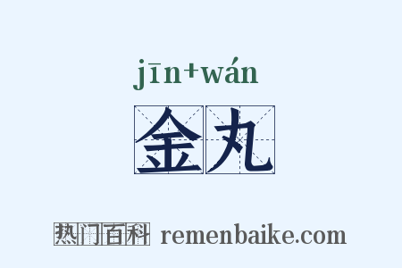 金丸是什么意思的图片